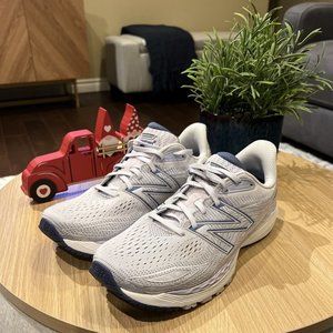 New Balance Women Fresh Foam X 860v12 Running Shoes 10.5 Bluish Gray Comfort EUC